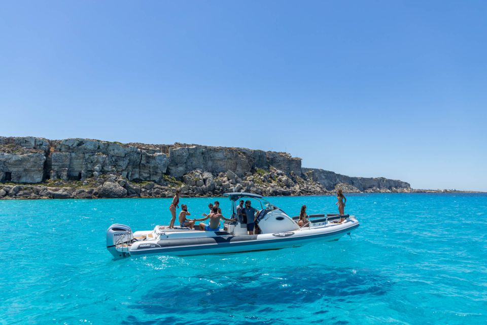 From Trapani: Egadi Islands Day Tour by Boat - The Favignana sequence: Cala Azzurra to Cala Rossa