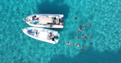 From Trapani: Favignana and Levanzo Full Day Cruise - Favignana’s swim circuit: Cala Azzurra, Bue Marino, and Cala Rossa