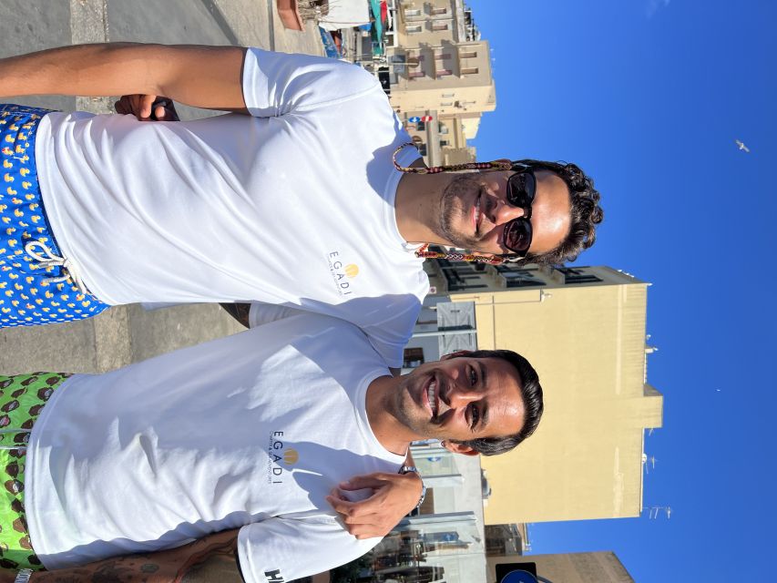 From Trapani: Favignana and Levanzo Full Day Cruise - Levanzo’s coast: sea stacks, coves, and Cala Cold