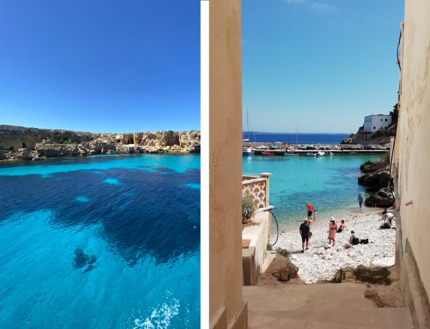 From Trapani: Favignana and Levanzo Mini Cruise with Lunch - Levanzo Island: White-and-Turquoise Village + Faraglione Views