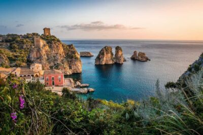 From Trapani: Tour of San Vito lo Capo, Zingaro Nature Reserve, and Scopello - The boat portion: JACKYE SEA and the photo stops that frame the coast