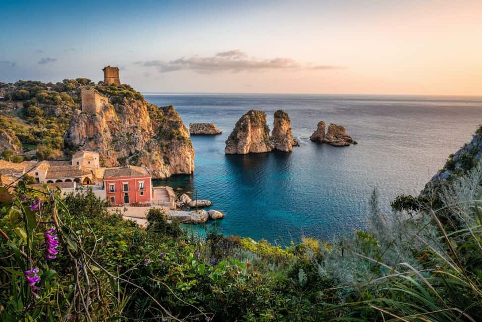 From Trapani: Tour of San Vito lo Capo, Zingaro Nature Reserve, and Scopello - The boat portion: JACKYE SEA and the photo stops that frame the coast
