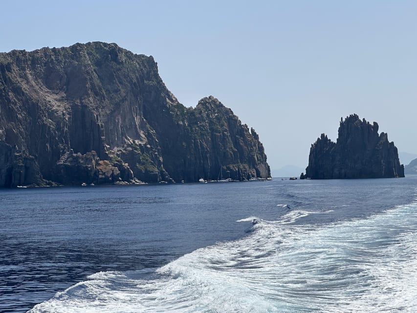 From Tropea: Vulcano Lipari Sciara By Day - Vulcano at mid-morning: swim time, thermal-area options, and the village stroll