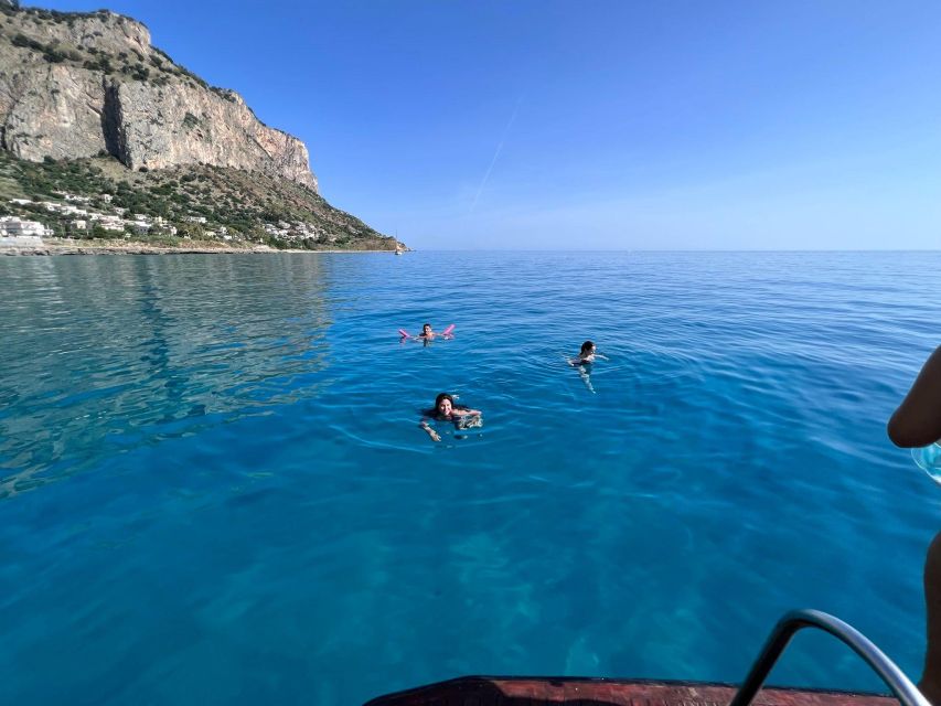 Full day boat tour in Palermo with Palermo in Boat - Stop-by-Stop: Vergine Maria, Mondello, the Reserve Area, and Grotta della Regina