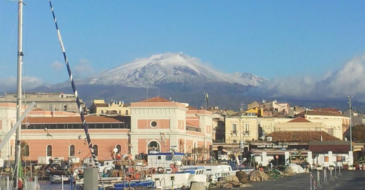 Full-Day Etna and Taormina Combination Tour - The Zafferana lunch break: taste local products