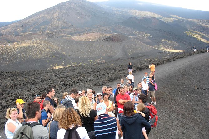 FULL DAY excursion - ETNA and TAORMINA - Mount Etna’s Silvestri Craters: real time on the slopes