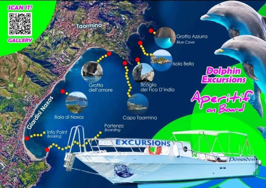Giardini Naxos: Boat Tour with Aperitif - Stop 1: Grotta dell’amore for Photos and a Fast Guided Look (About 5 Minutes)