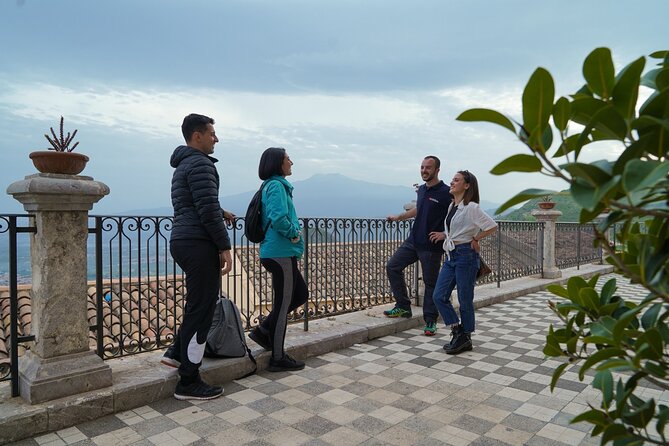 Giardini Naxos, Taormina and Castelmola-White Lotus-From Catania - Isola Bella From Above and the Garden of Taormina