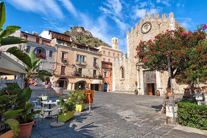 Giardini Naxos, Taormina and Castelmola-White Lotus-From Catania - White Lotus Photo Stops on the Taormina Walk