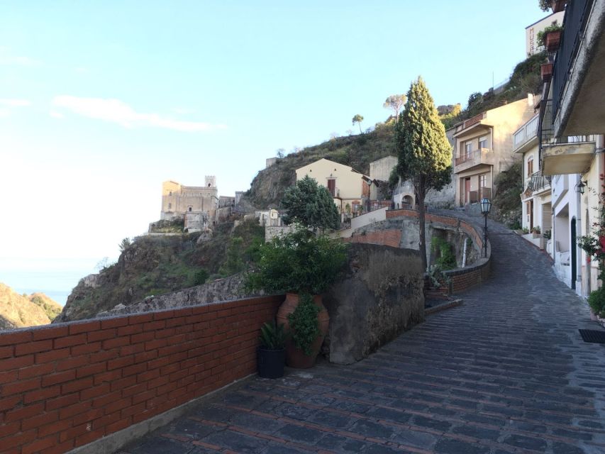 Godfather Locations tour from Taormina - Savoca/Forza D'Agrò - Forza d’Agrò: hilltop streets, Santissima Annunziata, and big views