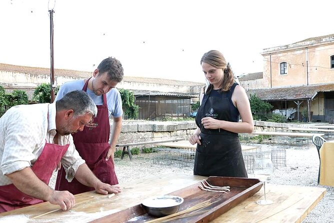 Half-Day Cooking Class with Lunch in Baglio Florio - Small group pace, relaxed atmosphere, and English comfort