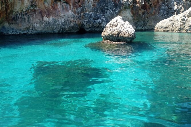 Half day tour Riserva to Zingaro and Scopello - Scopello Faraglioni stop at Tonnara di Scopello: last swim plus an aperitif