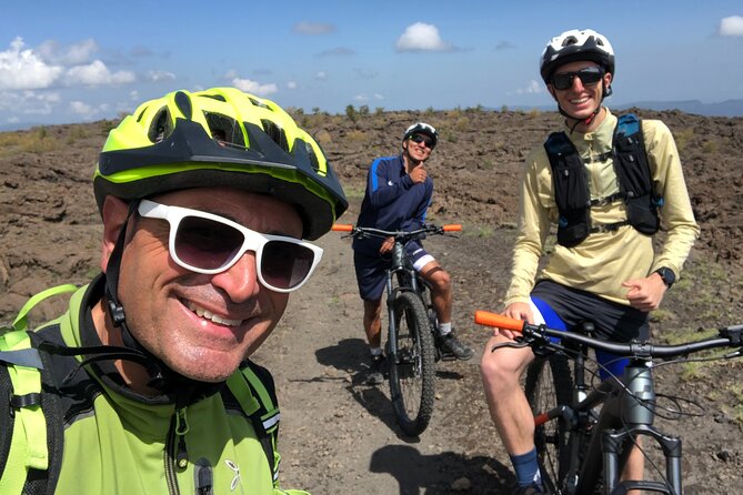 Half Day Tour to discover Etna by E-Mtb - Grotta dei Lamponi: the cave stop that changes the rhythm
