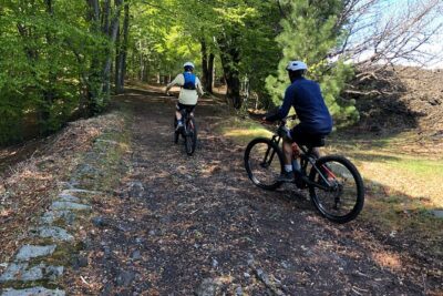 Half Day Tour to discover Etna by E-Mtb - Starting in Zafferana Etnea and riding toward the Altomontana track