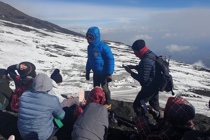 Hiking at 2900m on Mount Etna - Summit hiking with a volcanological guide: what you’ll actually see