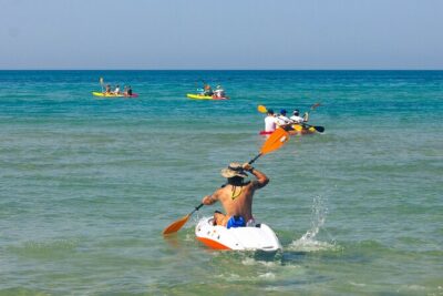 Kayak Tour: From Cala Manbrù to Torre Salsa Reserve - Stop 1: Torre Salsa Reserve by Kayak (6km at Sea)