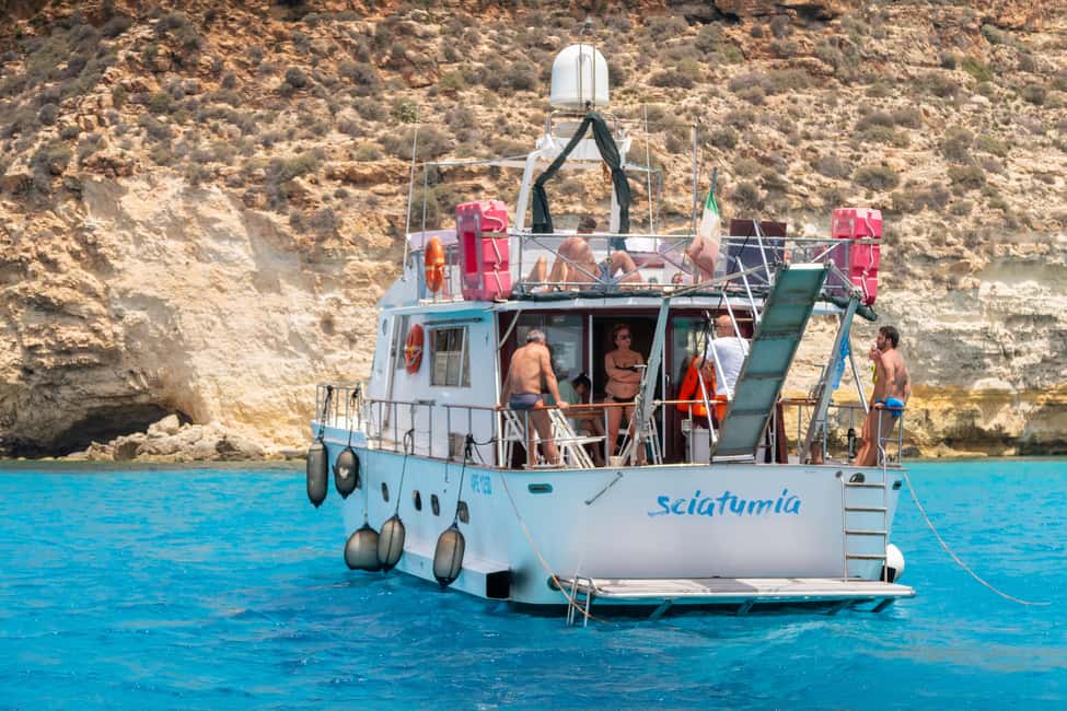 Lampedusa: Yacht excursion, swimming stops and typical lunch - Key takeaways before you go