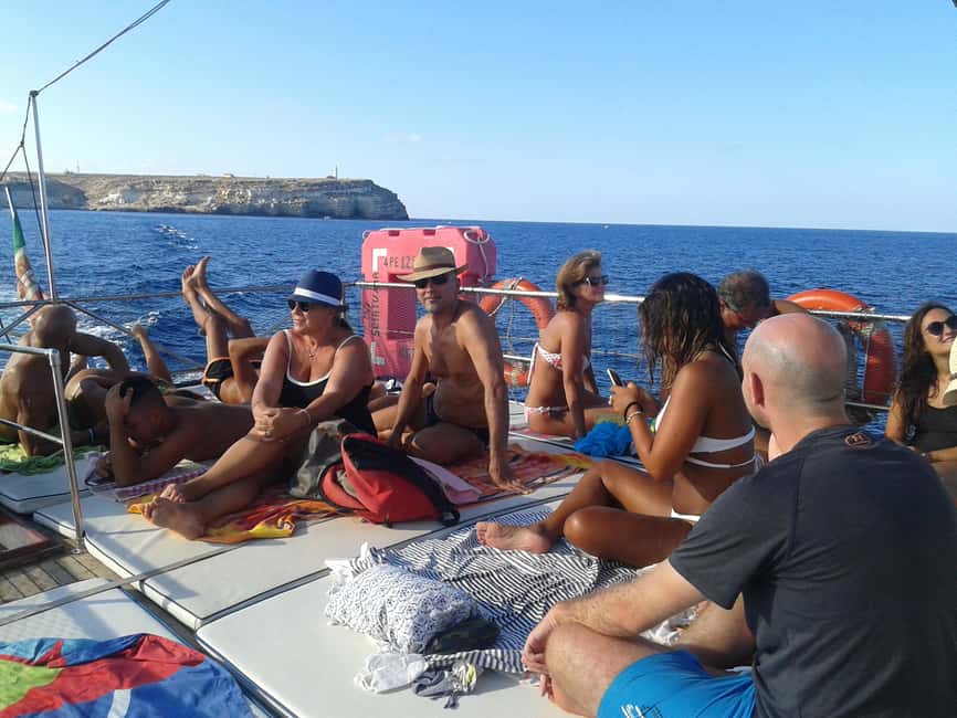 Lampedusa: Yacht excursion, swimming stops and typical lunch - Should you book this Sciatumia yacht excursion?