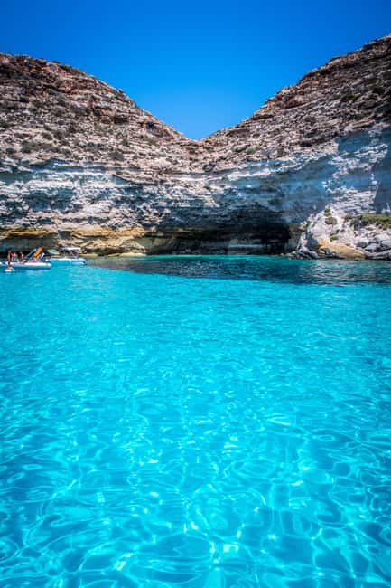 Lampedusa: Yacht excursion, swimming stops and typical lunch - Price value for $101: what you get and what to bring