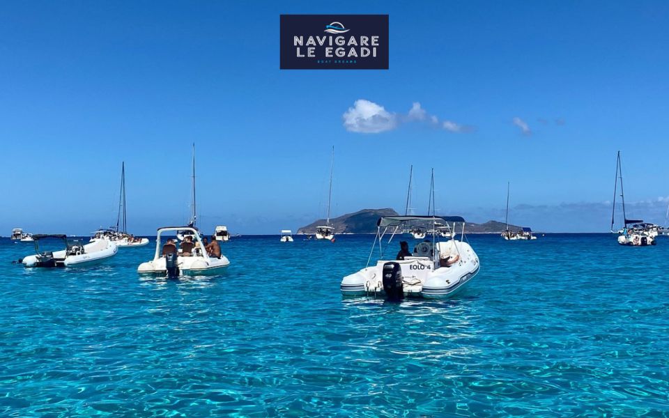 Marsala: Favignana dinghy tour with wine tasting - The afternoon sea time and the Stagnone-style vibe