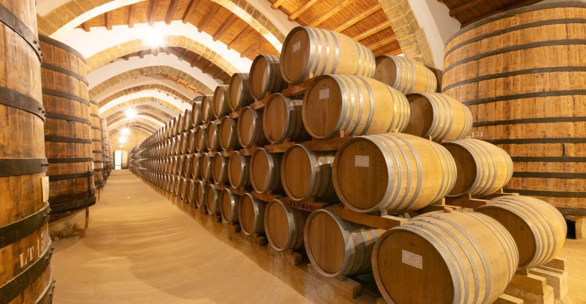 Marsala: Florio Winery Tour with Food-Paired Wine Tastings - Where You’ll Go First: Main Entrance, Small Group, Short Time