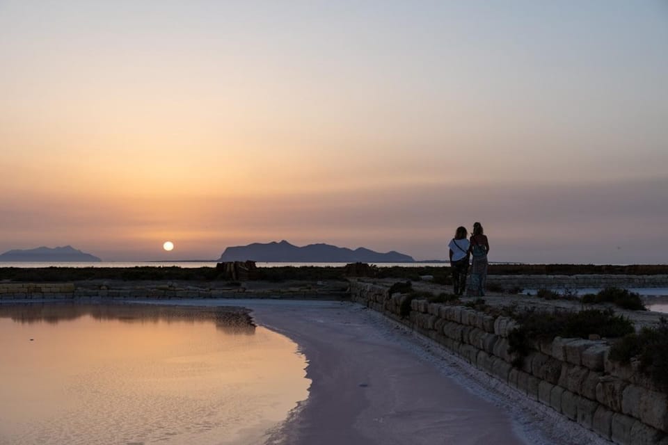 Marsala Wellness on the Isola Lunga Salt Pans with Aperitif - The walk around the salt pans: slow pace, real saltworks texture