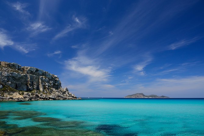 Mini Cruise to Favignana and Levanzo with lunch on board - On-board lunch: Sicilian plate, wine, water, and restroom access