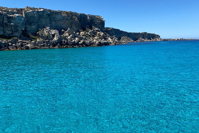 Mini Cruise to Favignana and Levanzo with lunch on board - Cala Minnola’s wreck story and Cala Fredda’s cold-clear water