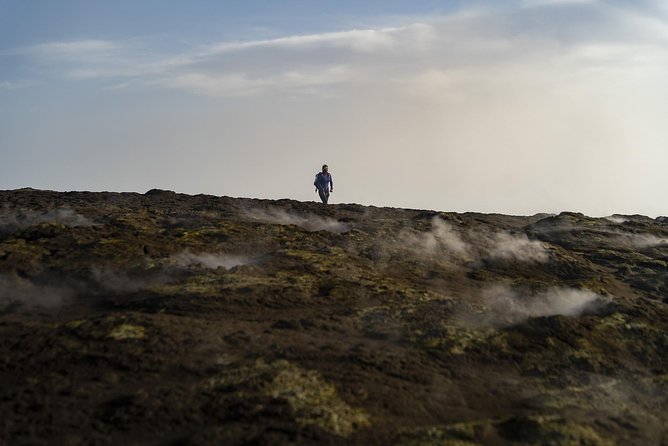Mount Etna Advanced Trekking: Private Full-Day Tour from Catania - North-East Etna near Piano Provenzana: old lava flows and crater loops