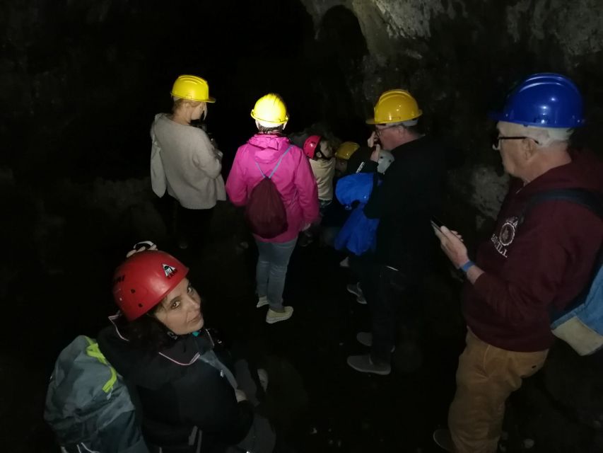 Mount Etna and Alcantara Gorges Day Trip - Etna stop 1: the lava tube cave visit