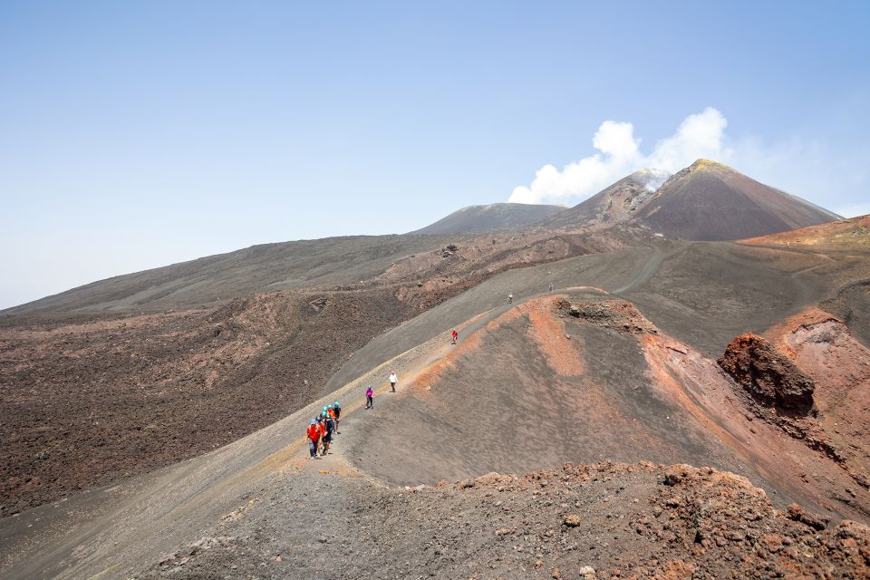 Mount Etna: Guided Volcano Summit Hiking Tour with Cable Car - Summit area: reaching the highest point allowed