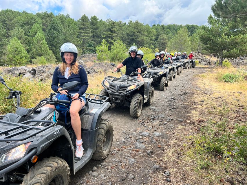 Mount Etna: Off-Road ATV Tour - The black volcanic sand stretches: the off-road thrill (without chaos)