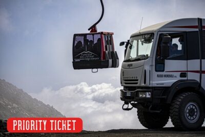 Mount Etna South Slope: Ticketing for the Etna Cable Car - Ride Up to 2,500m: Views, Cold Air, and Wind Changes