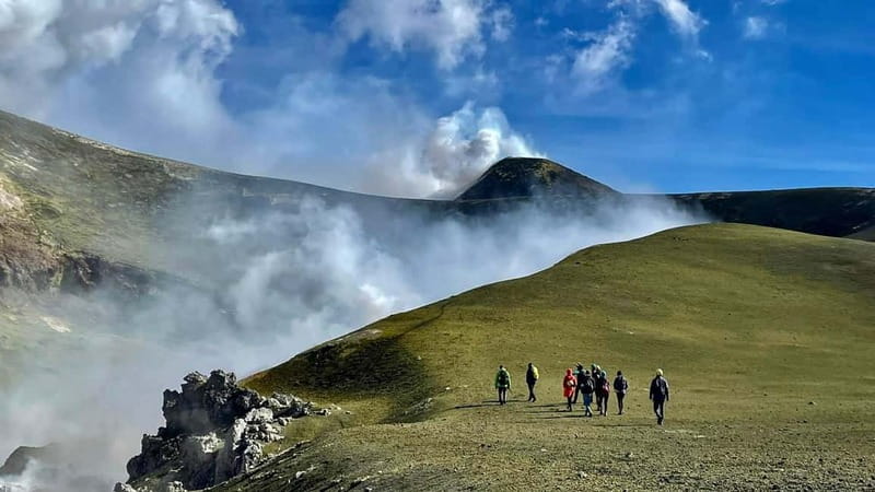 Mount Etna: Summit Trekking Tour - Meeting at Sole-neve Souvenirs and getting kitted up
