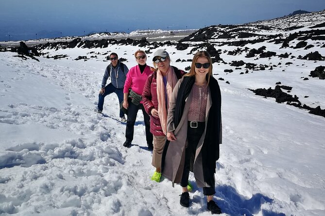 Mt. Etna and Taormina village full day tour from Catania - Walking on Etna: Natural Paths, Real Terrain, and Solid Footwear