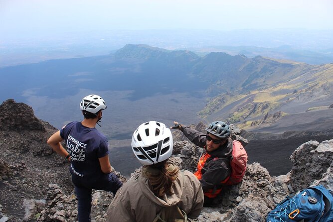 Mt. Etna Cycling to the Top small group - Stop 2: Craters Silvestri (extinct) with a short 30-minute walk
