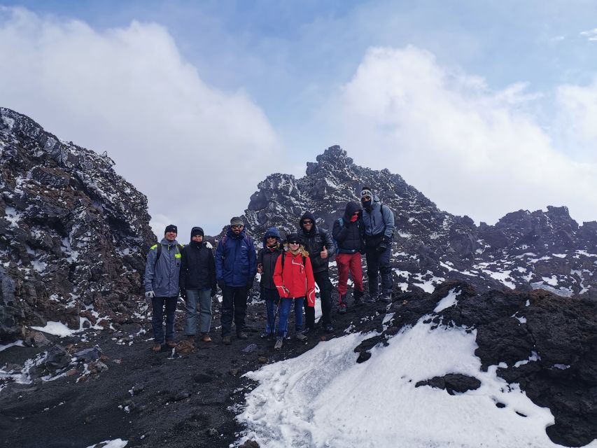 Mt Etna: Winter Trekking Tour with Optional Catania Transfer - Southeast crater viewing: what Strombolian activity looks like in real time