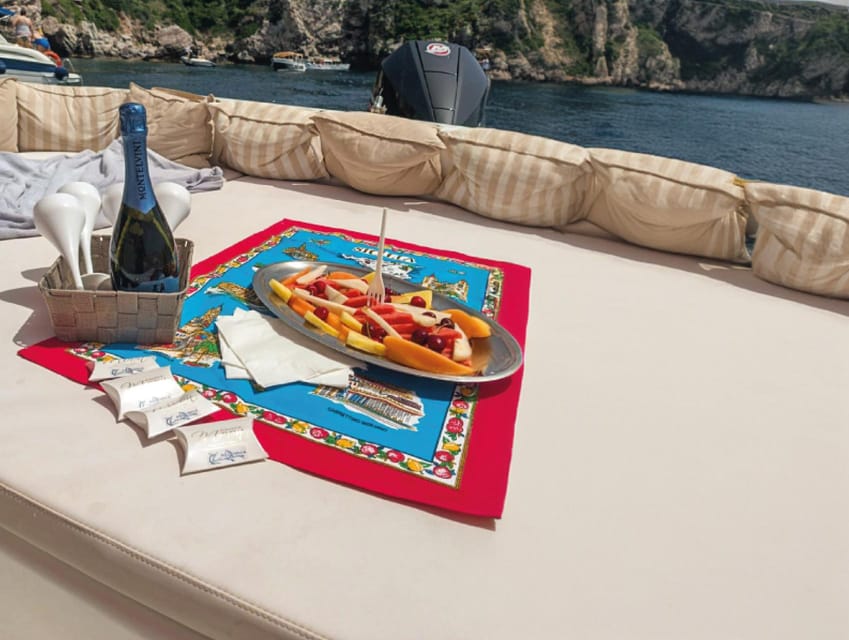 Naxos: Isola Bella, Blue Grotto, & Mazzarò Bay Boat Tour - Isola Bella Nature Reserve swim: the best reason to book