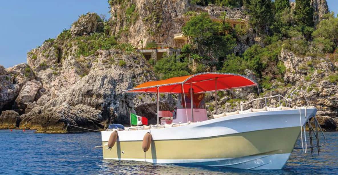 Naxos: Isola Bella, Blue Grotto, & Mazzarò Bay Boat Tour - Blue Grotto: what to expect from the light (and what not to)