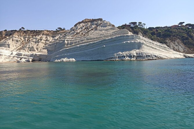 One and a half hour boat excursion to Scala Dei Turchi - The Scala dei Turchi Swim Stop: 30 Minutes, Great Views, Clear Limits