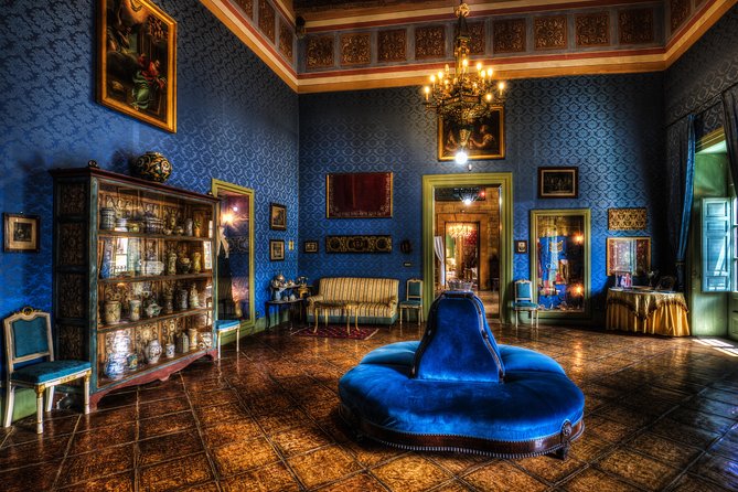 Palazzo Conte Federico - What you see: noble floor rooms and the Arab-Norman tower