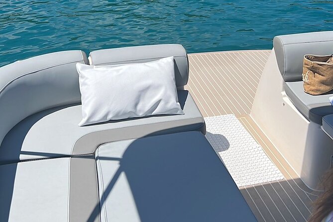 Palermo: Boat tour luxury - Stop 1: Addaura Wave for clear water, easy snorkeling, and great photos