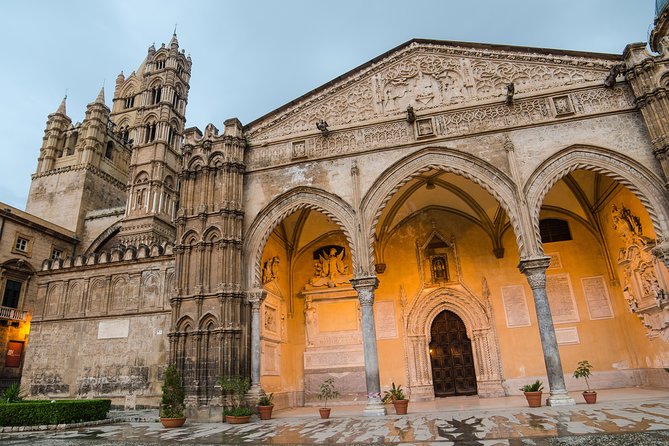 Palermo Catacombs and Monreale Half-day Tour - Benedictine Cloister (Chiostro dei Benedettini): 47 meters of sacred geometry