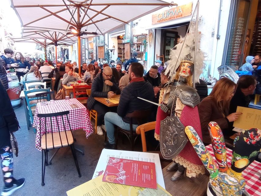 Palermo: City Walking Tour & Street Food Tasting with Drink - CapoMarket street-food hour: where the flavors and stories meet
