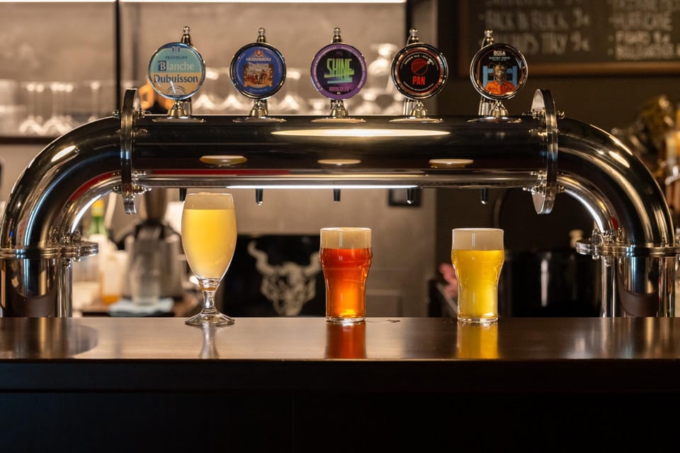 Palermo: Craft beer tasting with food samples at High Hops - The 2-hour tasting structure: how the beers are sequenced