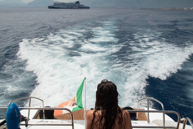 Palermo from the Sea : Luxury Trip between Crystalline Bays, BBQ and Relax - Isola delle Femmine: protected water fun and calm relaxation options