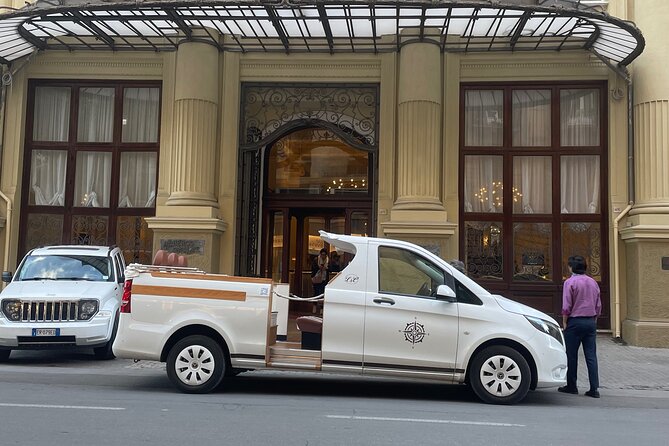 Palermo: Grand Tour in CruiserCar - Pickup and city-center driving: how you avoid the daily friction