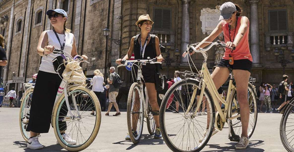 Palermo: Guided Bike Tour with Street Food Tasting - Starting Point Near Central Station: Easy to Find, Easy to Join