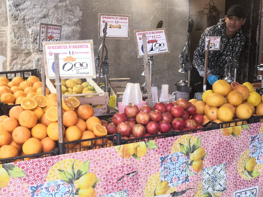 Palermo: Guided Food and Culture Tour with Tastings - Portioned right (and often generous): water, drinks, and pacing