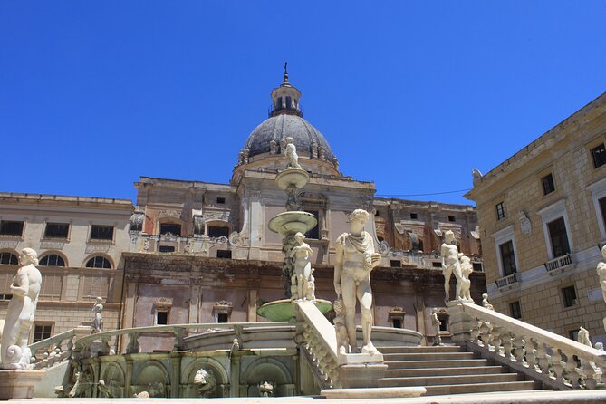 Palermo Historic Center Walking Tour by Palermo Wonders - The red-domed UNESCO landmark and another UNESCO symbol